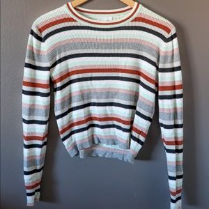 Women’s Abound striped multicolor sweater